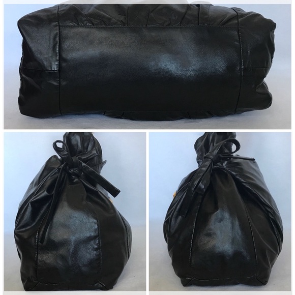 🎭SOLD🎭 Black Leather GUCCI Hysteria & Dust Bag - Picture 5 of 7